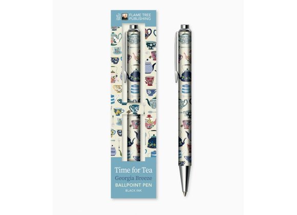 Georgia Breeze: Time For Tea Boxed Decorative Ballpoint Pen