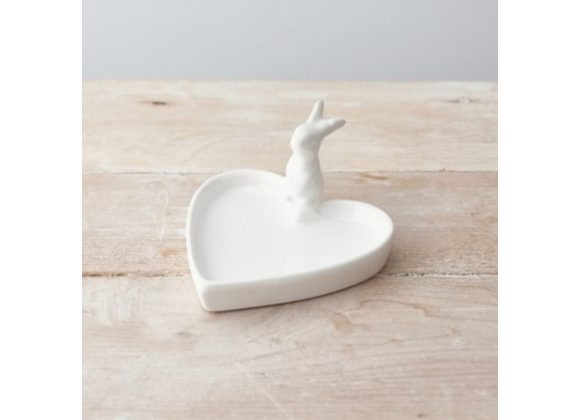 Heart Dish with rabbit