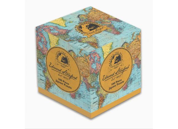 100 Piece Jigsaw Puzzle - Edward Stanford Map