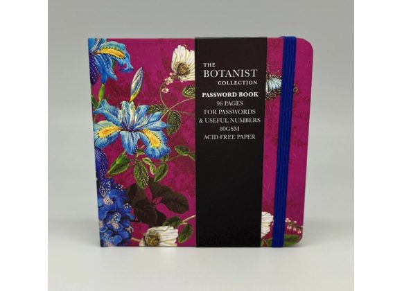 Password Book - Flowers