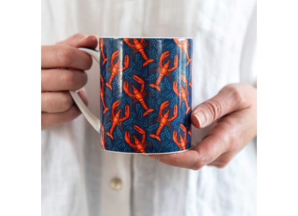 LOBSTERS design Fine Bone China Mug