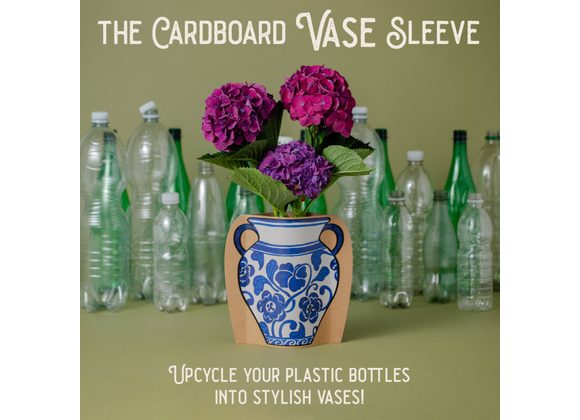 The Cardboard Vase Sleeve