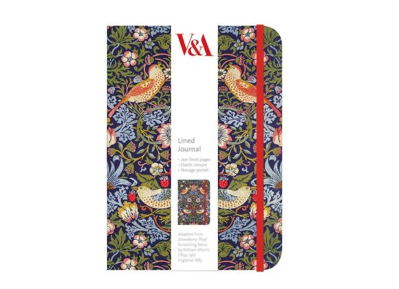 Strawberry Thief (V&A) Hard Cover Lined Journal