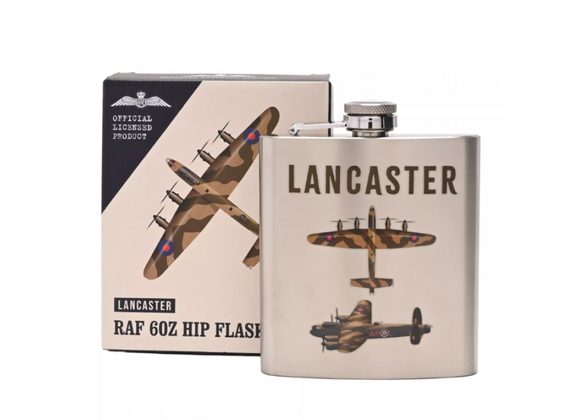 RAF 6oz Hip Flask - Lancaster