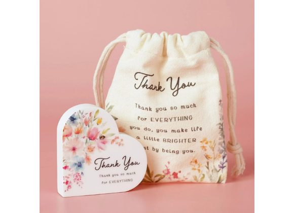 Thank You Sentiment Heart