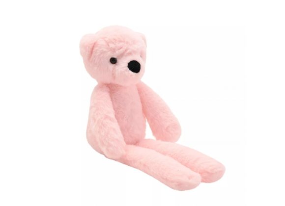 Willow The Long Leg Plush Light Pink Teddy Bear