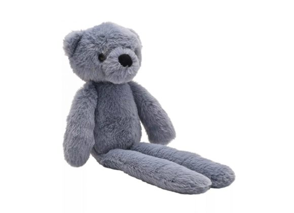 Pip The Long Leg Plush Blue Teddy Bear