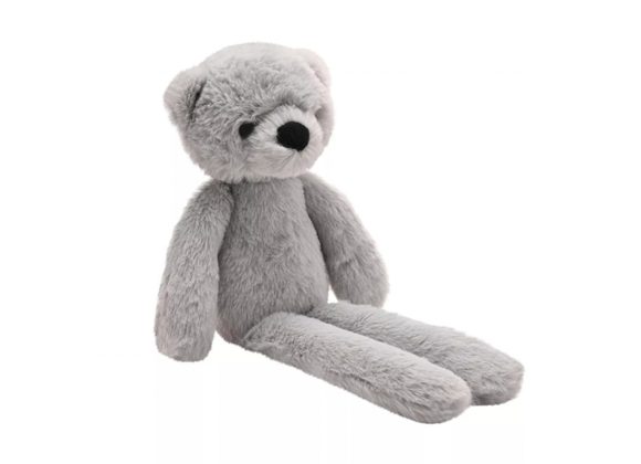 Ste The Long Leg Plush LGrey Teddy Bear