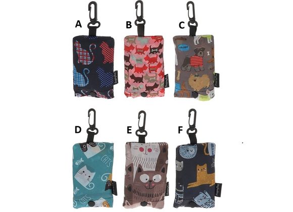 Cat & Dog Clip Shopping Bag