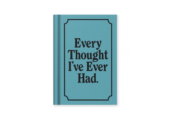 Every Thought I've Ever Had, A7 Fabric Hardback Notebook