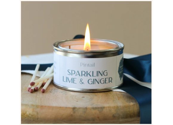 Sparkling Lime & Ginger Pintail Scented Candle