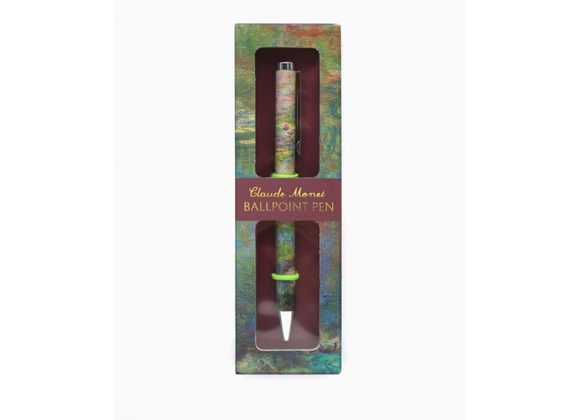 Monet Waterlilies Ballpoint Pen in Gift Box