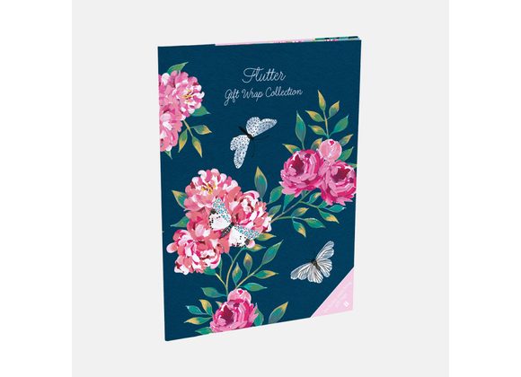 Flutter Gift Wrap by The Gifted Stationery Co