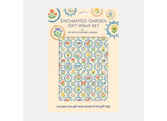 Enchanted Garden Gift Wrap by The Gifted Stationery Co