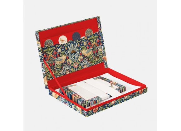 William Morris - Strawberry Thief Writing Set by The Gifted Stationery Co