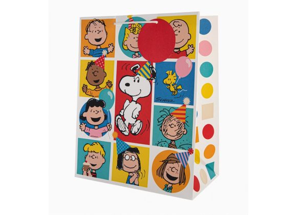 Peanuts design, Large Gift Bag