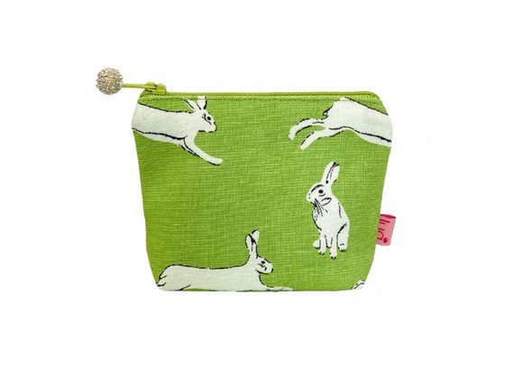 Small zip top Hare Purse by Lua