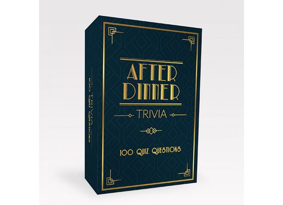After Dinner Trivia, Card Pack