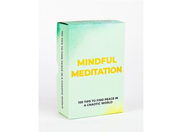 Mindful Meditation, Card Pack