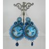 Blue Moon Carnivale Earrings
