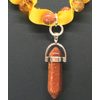Goldstone Chakra Necklace Pendant