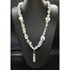 White Marble Chakra Necklace