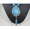 Opal and Howlite Chakra Necklace Pendant