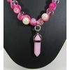 Pink Chakra Necklace Pendant