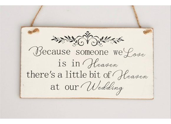 Wedding Plaque