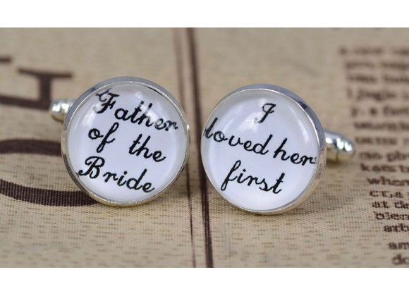 Father of the Bride Cufflinks 