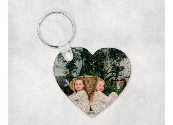Heart keyring 