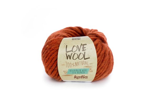 Love Wool Medium Orange 114