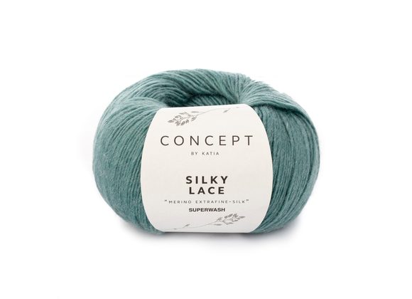 Silky Lace Mint Green